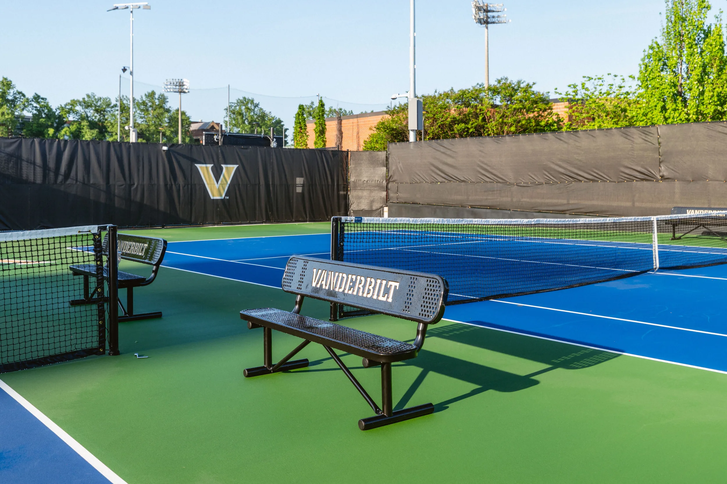 Vanderbilt Lummis Family Tennis Center court